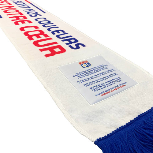 Écharpe De Supporter Au Choix : OL Lyon, Europe 2015/16, Valencia, Zenith - Modèle Unique, Origine France