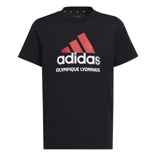 Junior's Black BL T-Shirt - Olympique Lyonnais