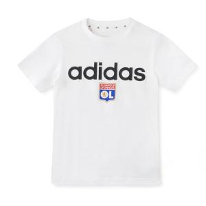 T-Shirt LIN Blanc Junior - Olympique Lyonnais