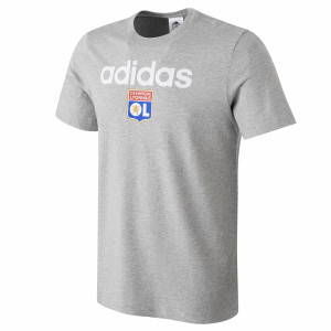 T-Shirt LIN Gris Homme - Olympique Lyonnais