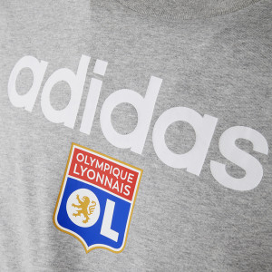 T-Shirt LIN Gris Homme - Olympique Lyonnais