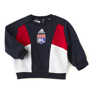 Baby's Navy Blue 3S CB Sweat Kit - Olympique Lyonnais