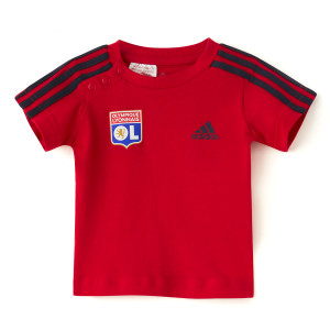 Baby's Red and Black 3S Kit - Olympique Lyonnais
