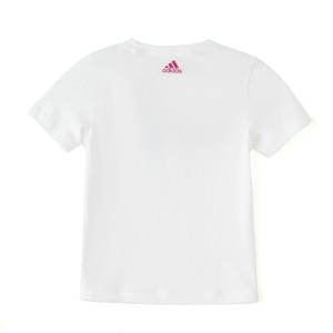 Girl's White LIN T-Shirt - Olympique Lyonnais