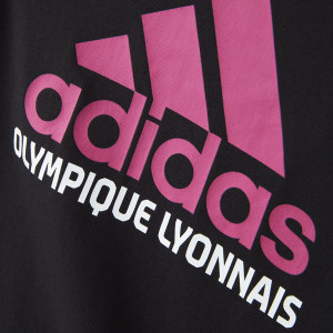T-Shirt BL Noir Fille - Olympique Lyonnais