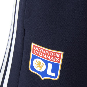 Men's Navy Blue 3S Shorts - Olympique Lyonnais