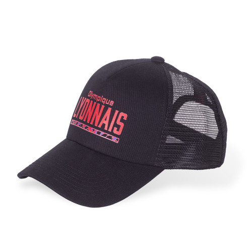 Casquette Instinct Noire Mixte - Olympique Lyonnais