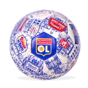 Ballon Collector Biosourcé Taille 5 - Olympique Lyonnais
