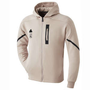 Men's SAND Hooded Jacket - Olympique Lyonnais