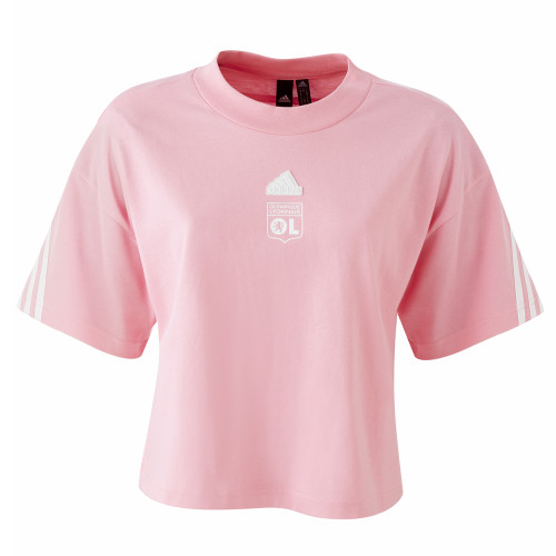 T-Shirt FI 3S Rose Femme - Olympique Lyonnais