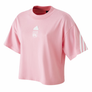 T-Shirt FI 3S Rose Femme - Olympique Lyonnais