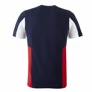 T-Shirt CB Bleu Marine et Rouge Homme - Olympique Lyonnais
