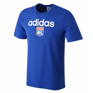 Men's Blue LIN T-Shirt - Olympique Lyonnais