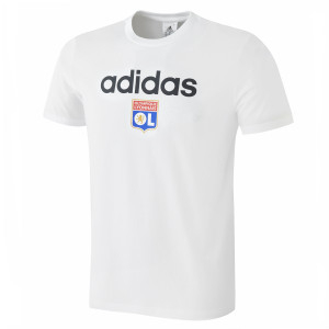 T-Shirt LIN Blanc Homme - Olympique Lyonnais