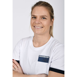 Women's White OL Vibes T-Shirt - Olympique Lyonnais
