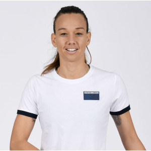 Women's White OL Vibes T-Shirt - Olympique Lyonnais