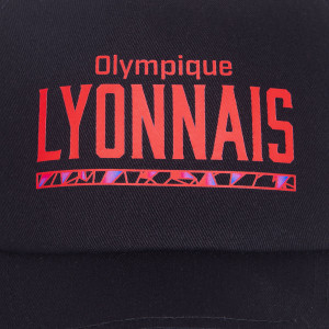 Casquette Instinct Noire Junior - Olympique Lyonnais