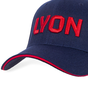 Casquette LYON Bleue Marine Junior - Olympique Lyonnais