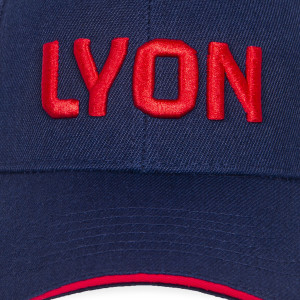 Junior's Navy Blue LYON Cap - Olympique Lyonnais