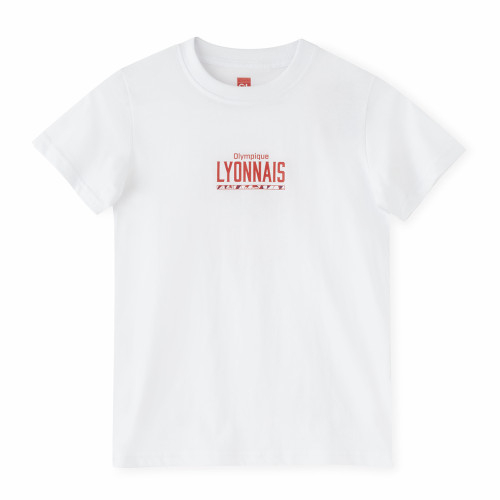 Junior's White Instinct T-Shirt - Olympique Lyonnais