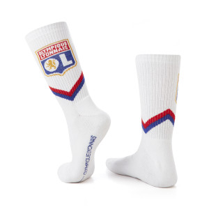 White Training Boost Socks - Olympique Lyonnais
