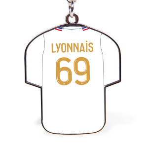 23-24 Home Jersey Key Ring - Olympique Lyonnais