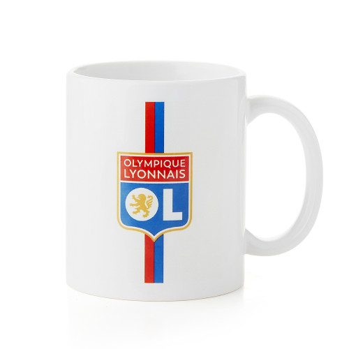 Customizable Mug - 23-24 Home Jersey Theme - Olympique Lyonnais