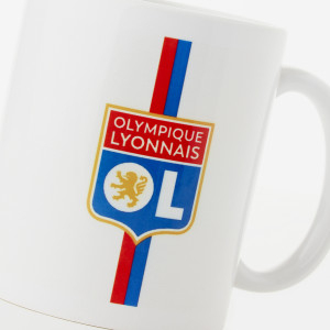 Mug Personnalisable - Thème Maillot Domicile 23-24 - Olympique Lyonnais