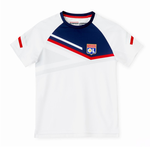 Junior's White Training Boost T-Shirt - Olympique Lyonnais