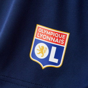 Junior's Navy Blue Training Boost Shorts - Olympique Lyonnais
