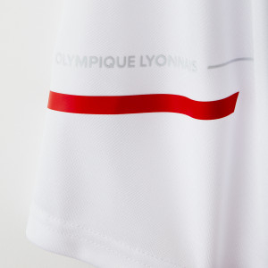 Junior's White Training Boost Shorts - Olympique Lyonnais