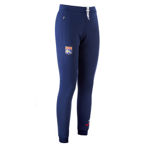 Pantalon Training Boost Bleu Marine Femme - Olympique Lyonnais