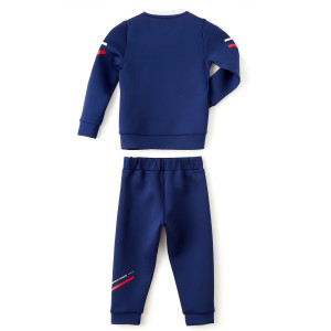 Baby's Navy Blue Training Boost Tracksuit Set - Olympique Lyonnais