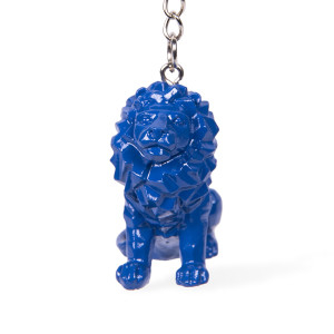 Porte-clés Lion Bleu