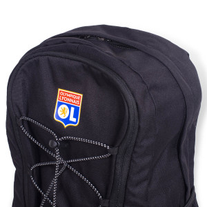 Basic Black Backpack - Olympique Lyonnais