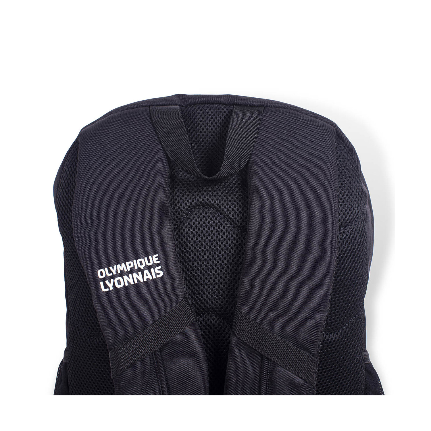 Basic Black Backpack - Olympique Lyonnais