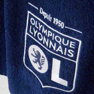 Serviette OL Bleue Marine - Olympique Lyonnais