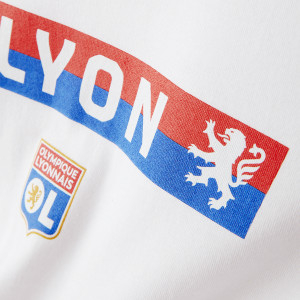 Junior's White ADN T-Shirt - Olympique Lyonnais