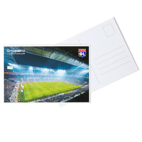 Postcard Groupama Stadium view - Olympique Lyonnais