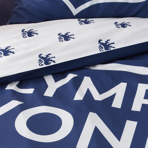 OL Navy Blue Bedding for 1 person - Olympique Lyonnais