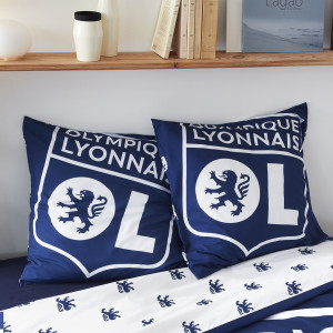 OL Navy Blue Bedding for 2 persons - Olympique Lyonnais