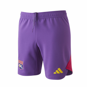 23-24 Men's Goalkeeper Purple Shorts - Olympique Lyonnais