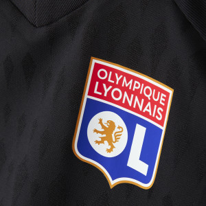 Lyon Blank Black Goalkeeper Soccer Club Jersey