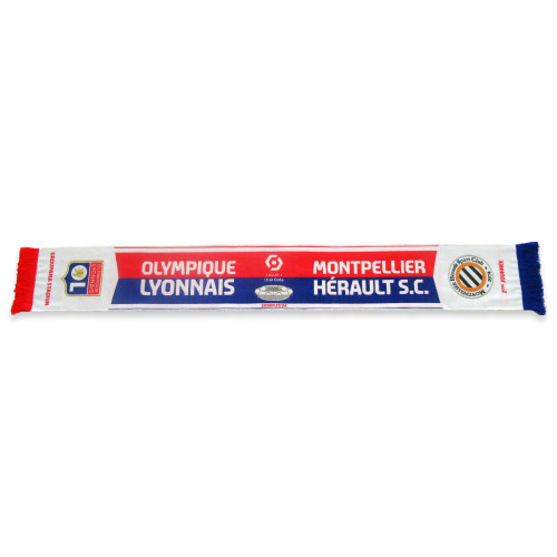 Écharpe Match OL / Montpellier HSC 23-24 - Olympique Lyonnais