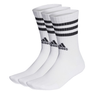 White CREW 3S Socks - Pack of 3 pairs