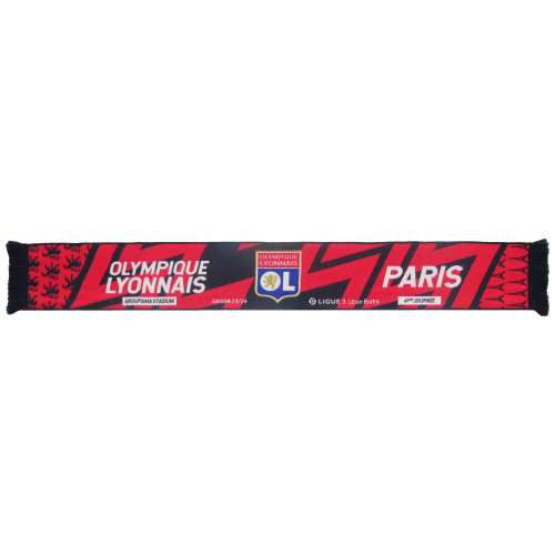 23-24 season Olympique Lyonnais / PARIS Match Scarf  - Olympique Lyonnais