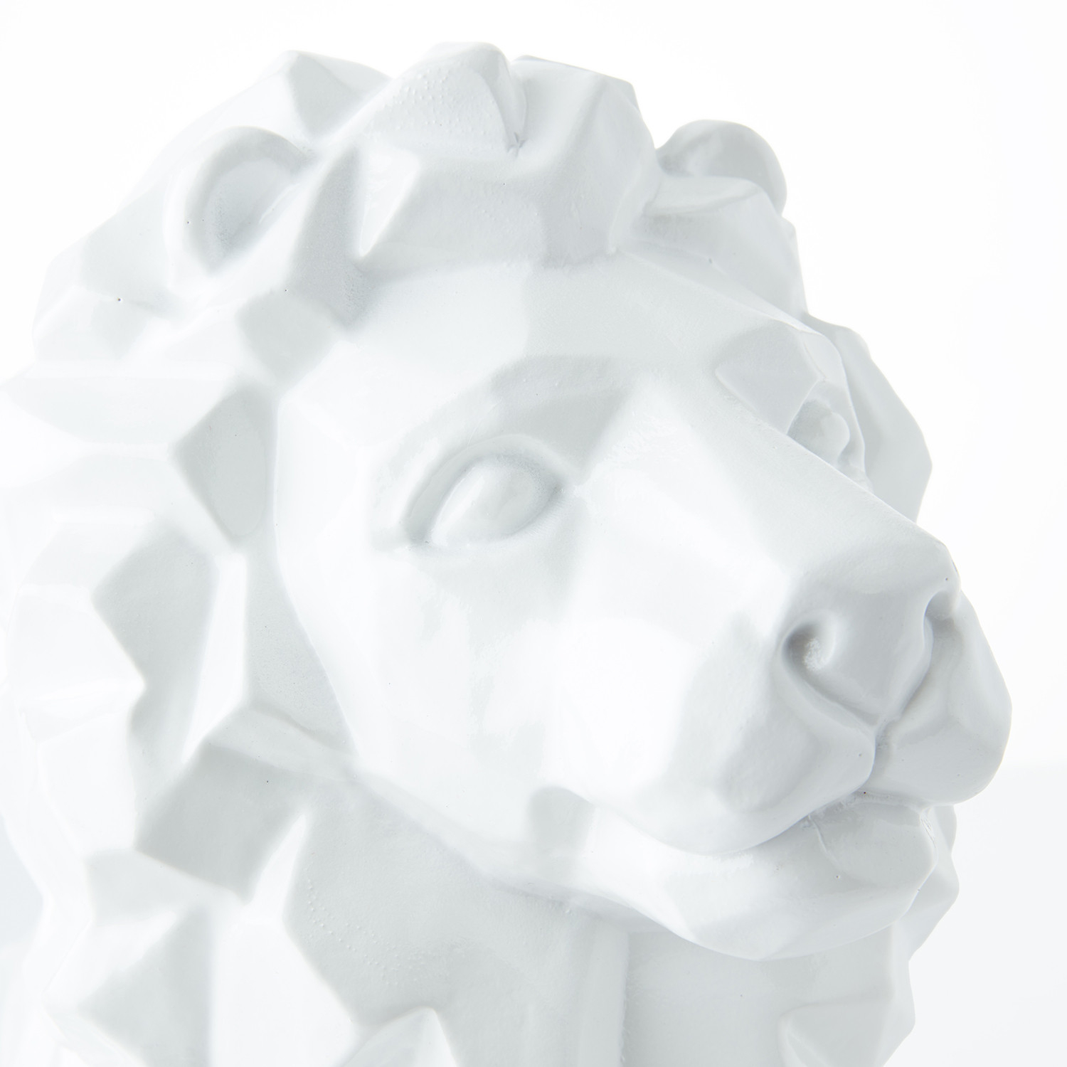 Statuette Lion Olympique Lyonnais – Petit Format, Décoration Intérieure, Rouge Et Bleu, Pour Supporters Et Collectionneurs