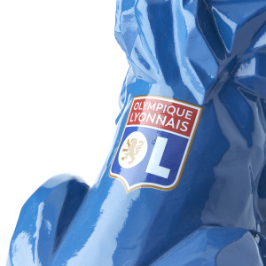Statuette Lion Bleu Petit Format - Olympique Lyonnais