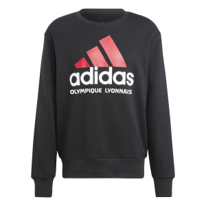Men's Black BL Sweatshirt - Olympique Lyonnais