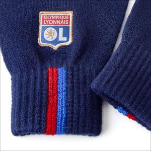 Navy Blue Gloves - Olympique Lyonnais